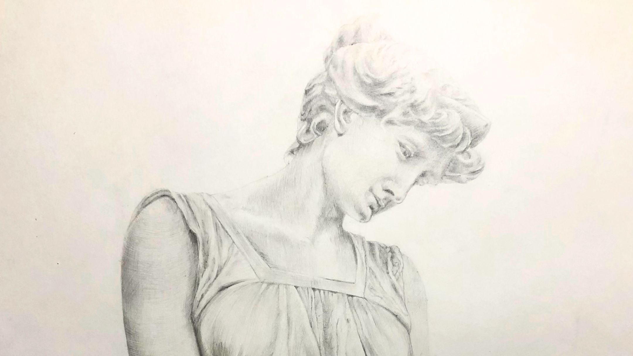 Disegno donna a matita